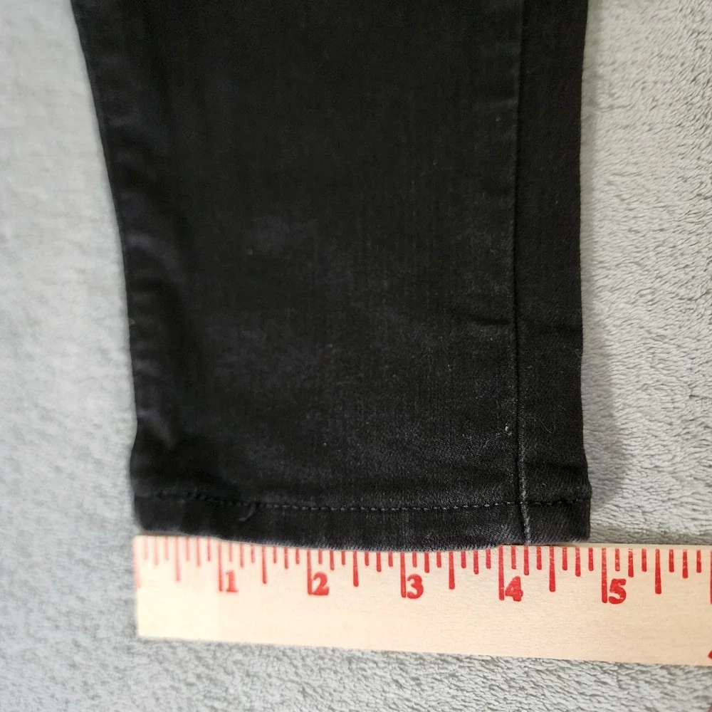 Levi's Women's 720 High Rise Super‎ Skinny Jeans Pants Black Measured Size 33
